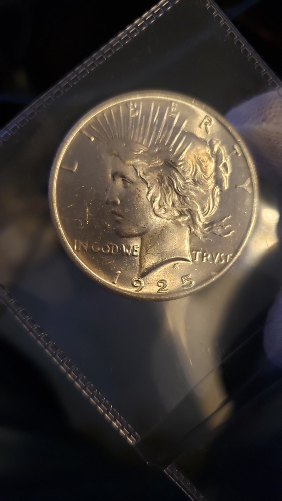 1925 P Peace Dollar BU