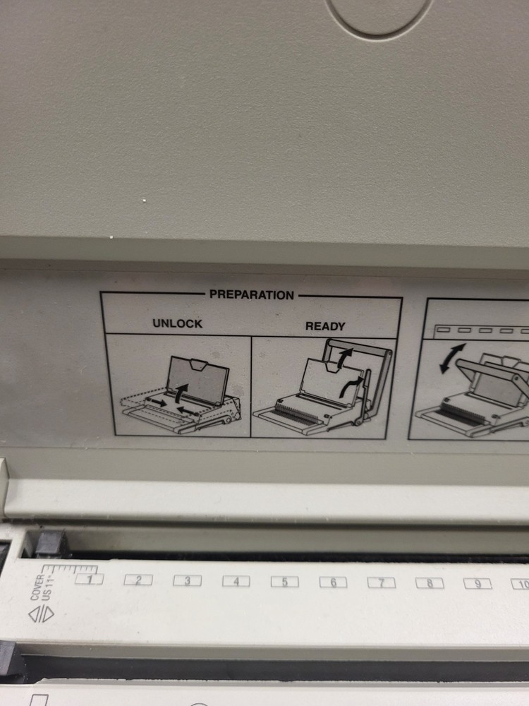 ibico ibimaster 300 binding machine