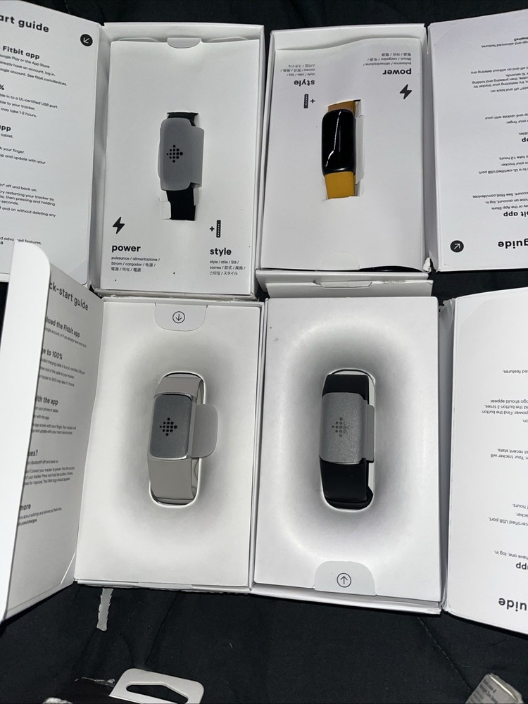 2 Fitbit Charge 6’s + 2 Inspire 3’s. !!BUNDLE!!