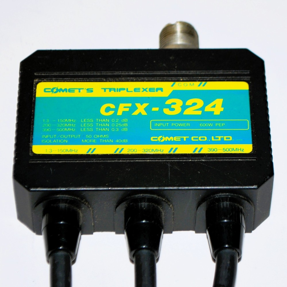 Comet CFX-324 Triplexer/RF Combiner-Splitter