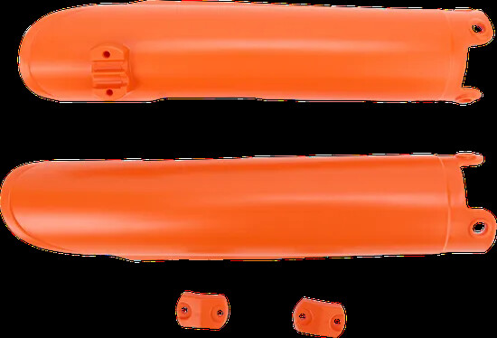 Acerbis Orange Lower Fork Cover Protector Guard Set KTM 250 MXC 00-03