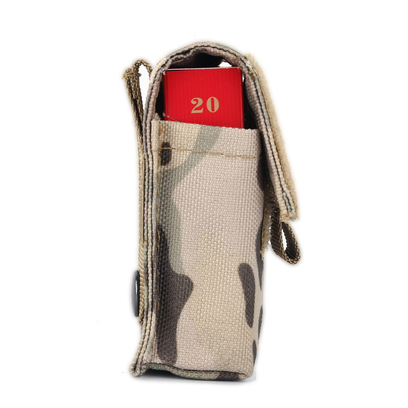 Tactical Mini Belt Pouch Multi-Purpose Small Battery Case Compact Storage Pack