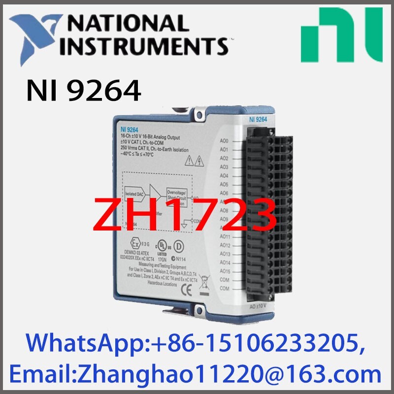 NI 9264 Analog Output Module Spring Terminal 779699-01