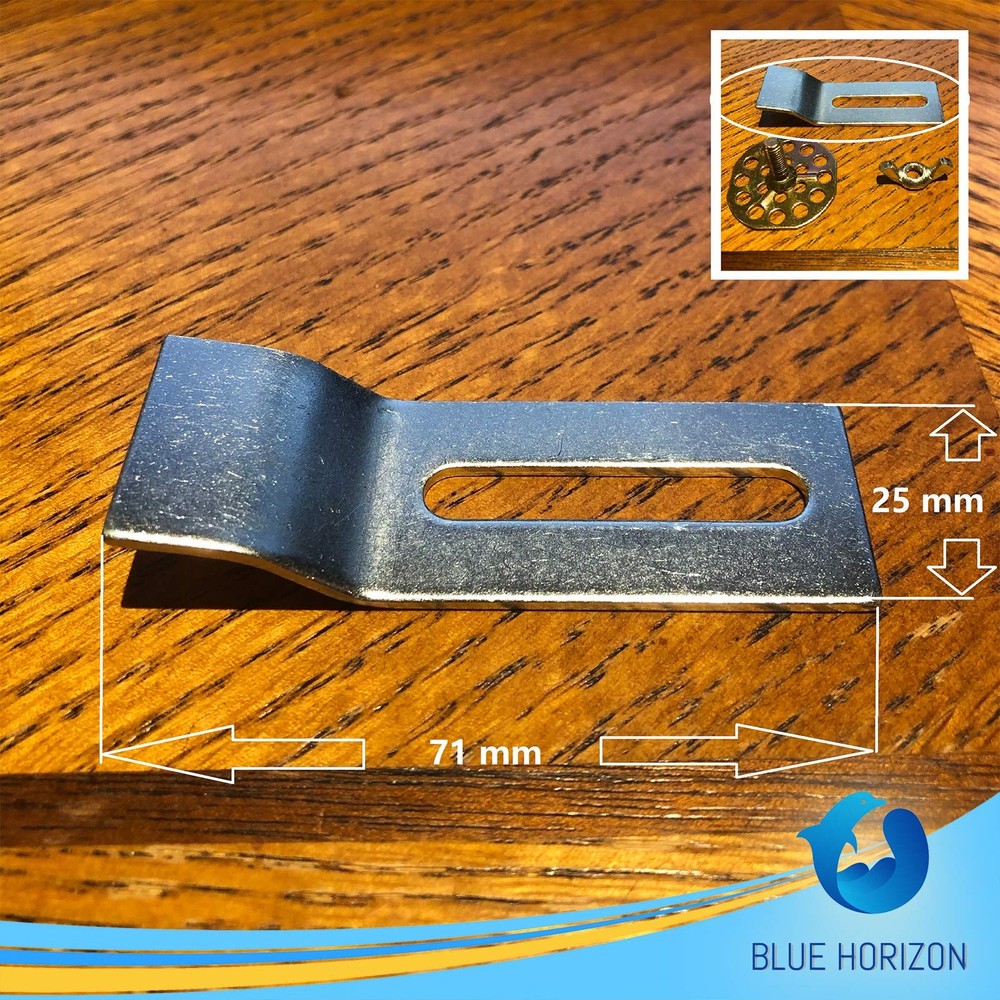 Sink Clips, Undermount Sink Brackets, Bathroom Kitchen Ceramic Stainless Stee...