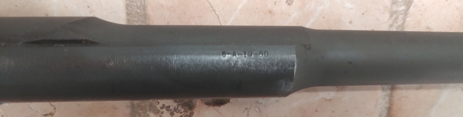 M1 Garand barrel Springfield Armory USGI - October 1950 - CMP