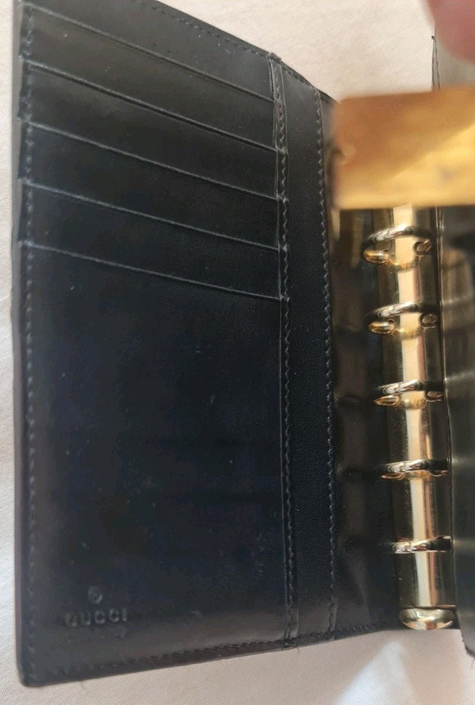 Authentic Gucci Snakeskin Leather Agenda