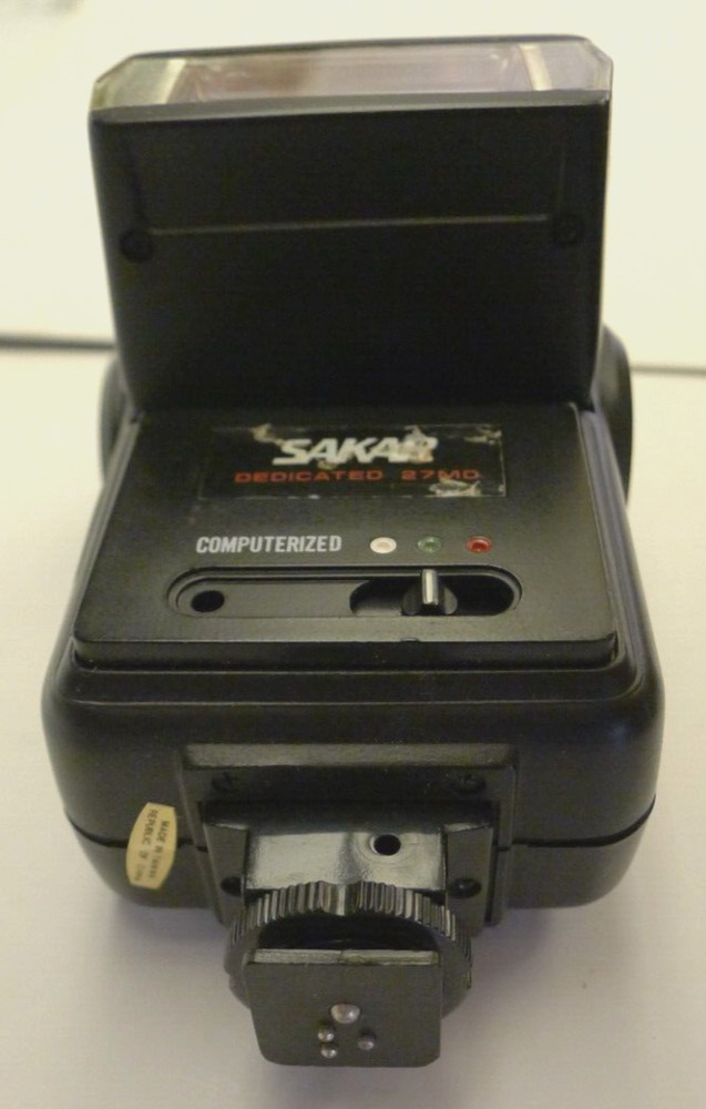 Sakar Dedicated 27MD Computerized Shoe Mount Flash - TESTED & Works