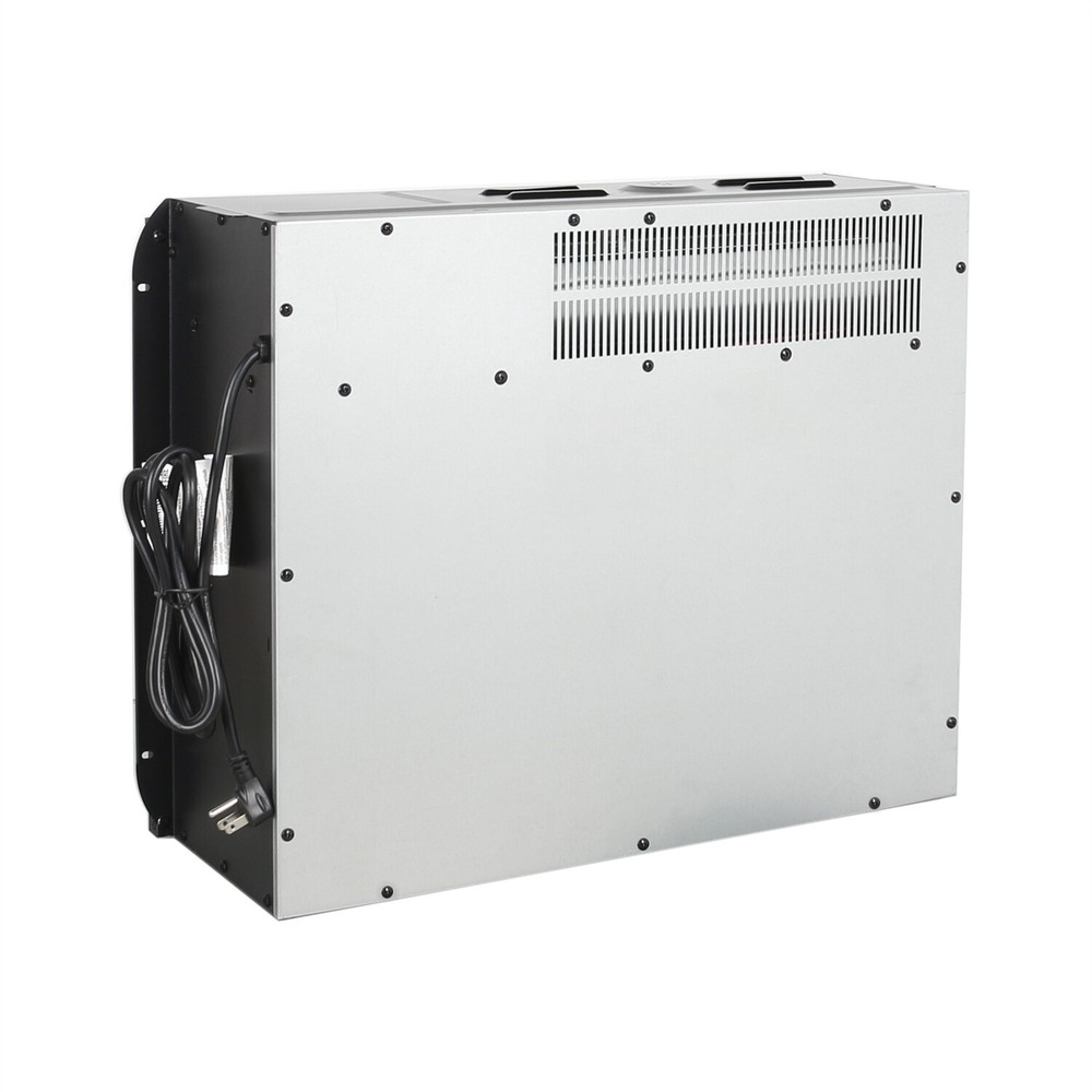 23in Electric Fireplace Insert Heater with Remote Control & Timer 1500W