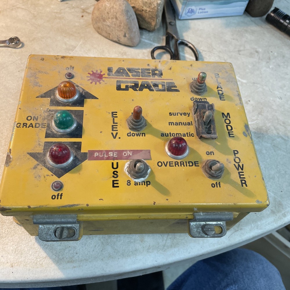 Laser grade control box