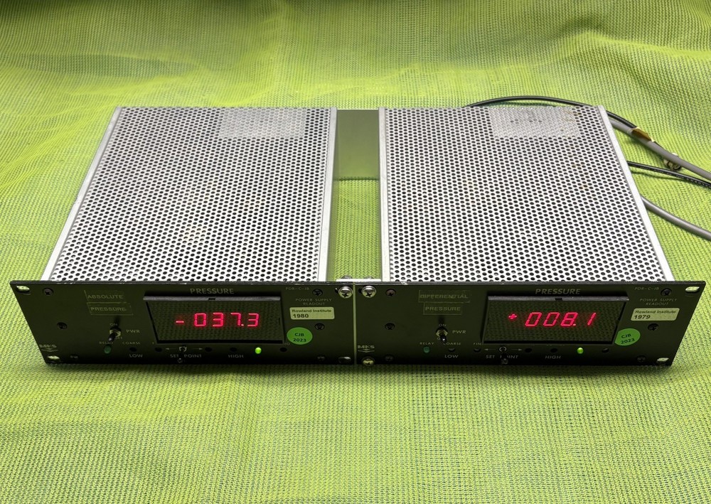 MKS Instruments PDR-C-1B Digital Readout Power Supply - Dual Units