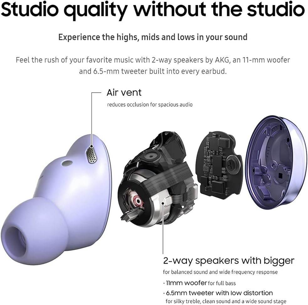 Samsung Galaxy Buds Pro True Wireless Earbuds, Phantom Black