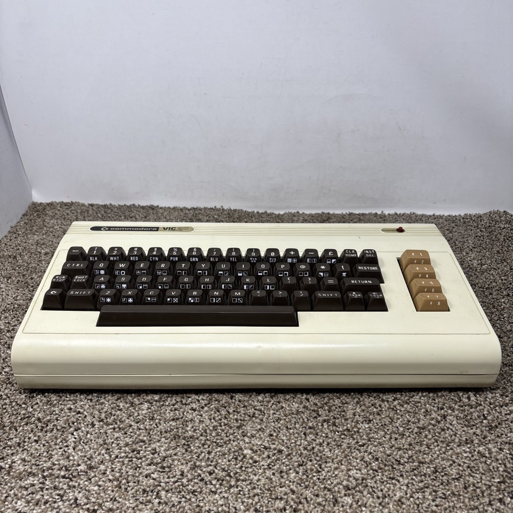 Commodore VIC-20 Vintage Computer System Tested With Original Box W All Cables