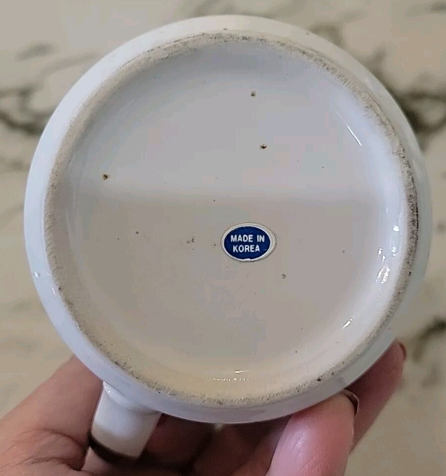 Coffee mug with german states, fun!