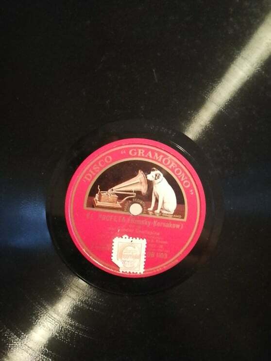 Gramophone disk - disco gramofono