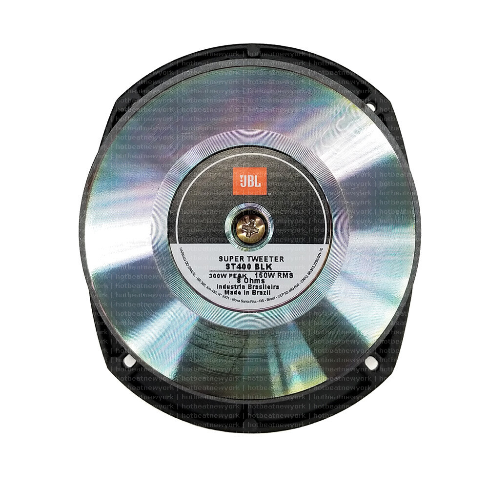 JBL / Selenium - ST400 BLK Super Tweeter 8 ohms Phenolic 1.7" 300 W (2 Pack)