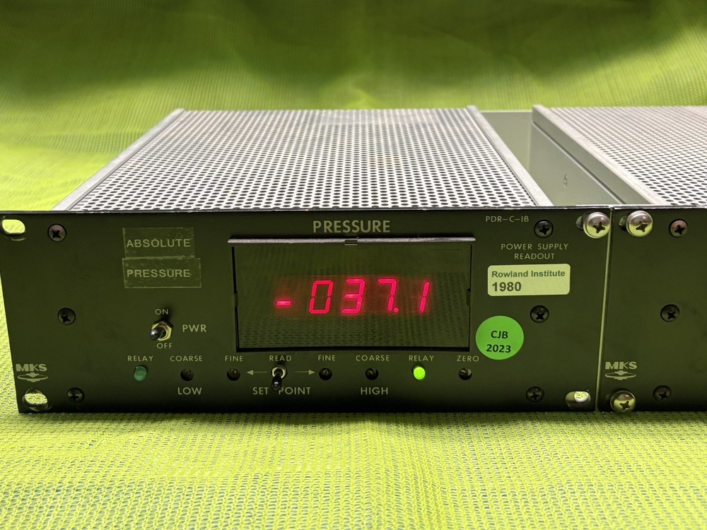 MKS Instruments PDR-C-1B Digital Readout Power Supply - Dual Units