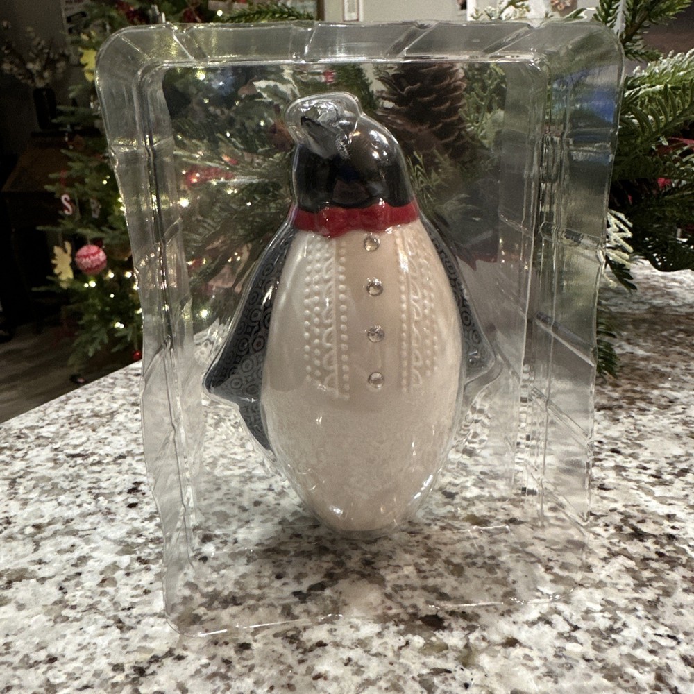 Hallmark Keepsake Ornament Red Bow Tie Penguin 2016