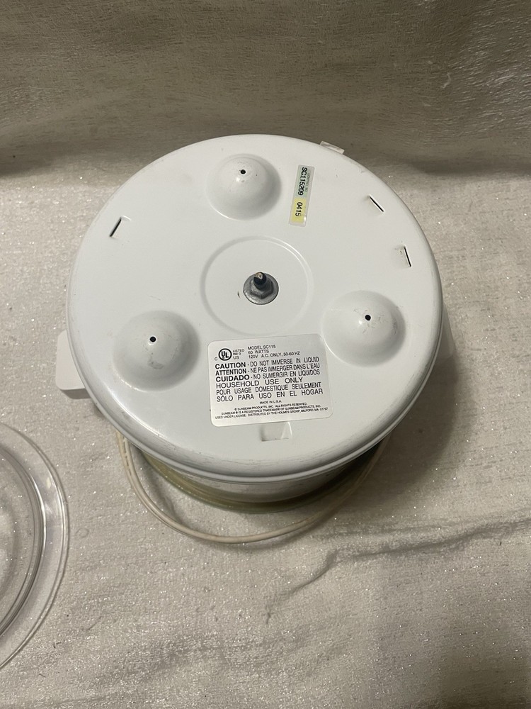 Sunbeam Slow Cooker SC115 - 1.5 Quart Tested Works