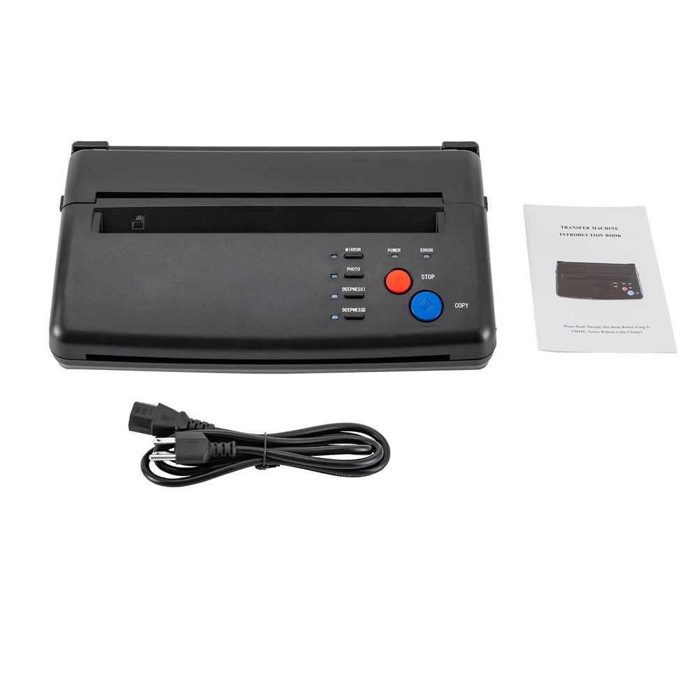 Tattoo Stencil Maker Tattoo Transfer Thermal Copier Stencil Printer Machine ABS