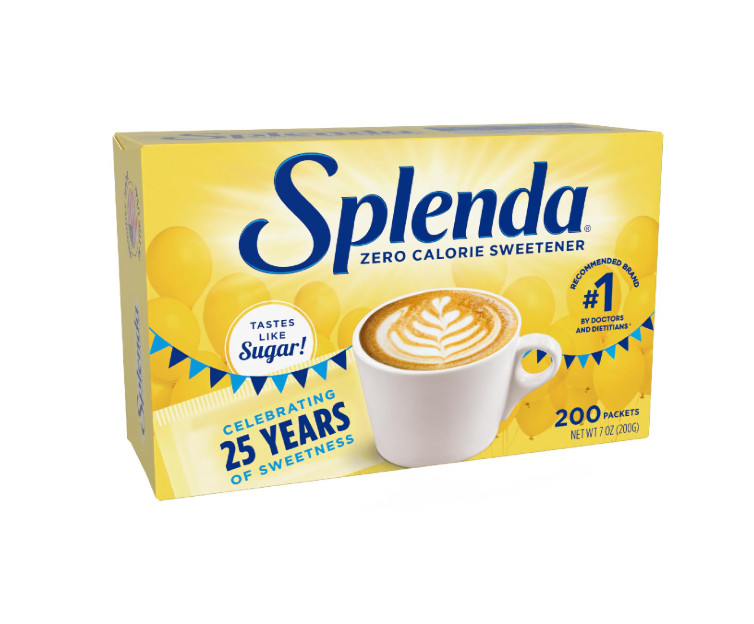 SPLENDA Zero Calorie Sweetener, 200 Count Packets