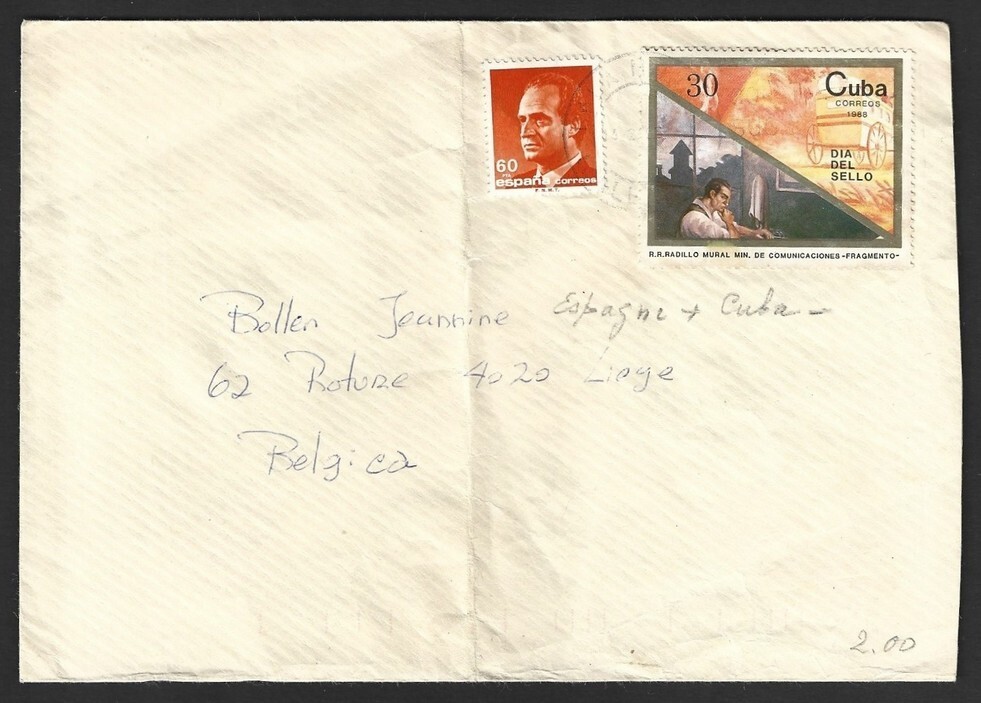 Spain unusual combination cover