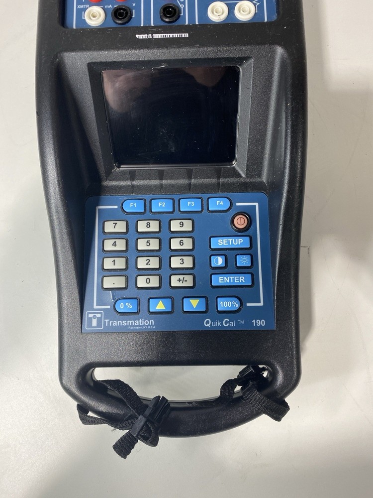 Transmation Quik Cal 190 Multifunction & Pressure Calibrator w/ Multiple Modules