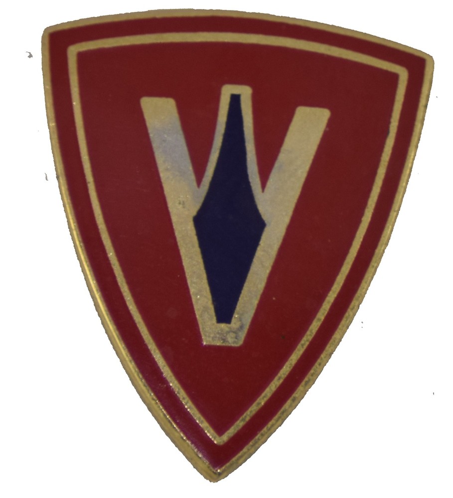 5TH MAR DIV HAT PIN