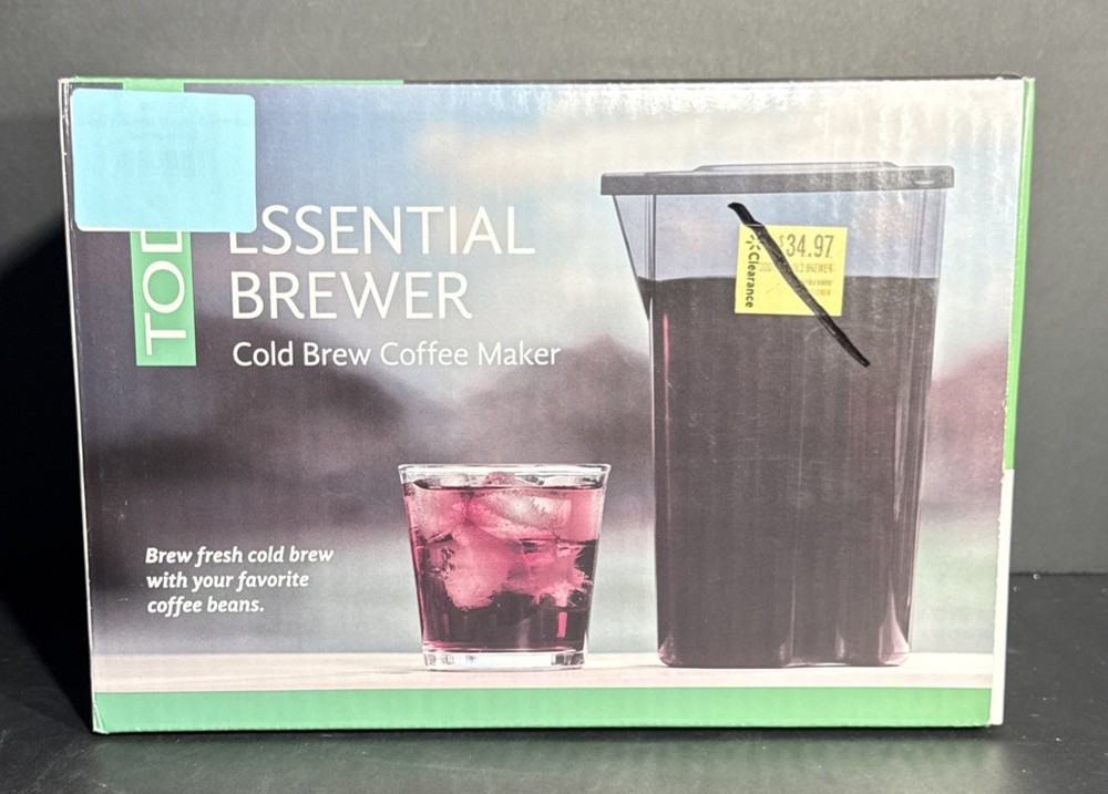 Toddy Essential Brewer Cold Brew Coffee Maker - New