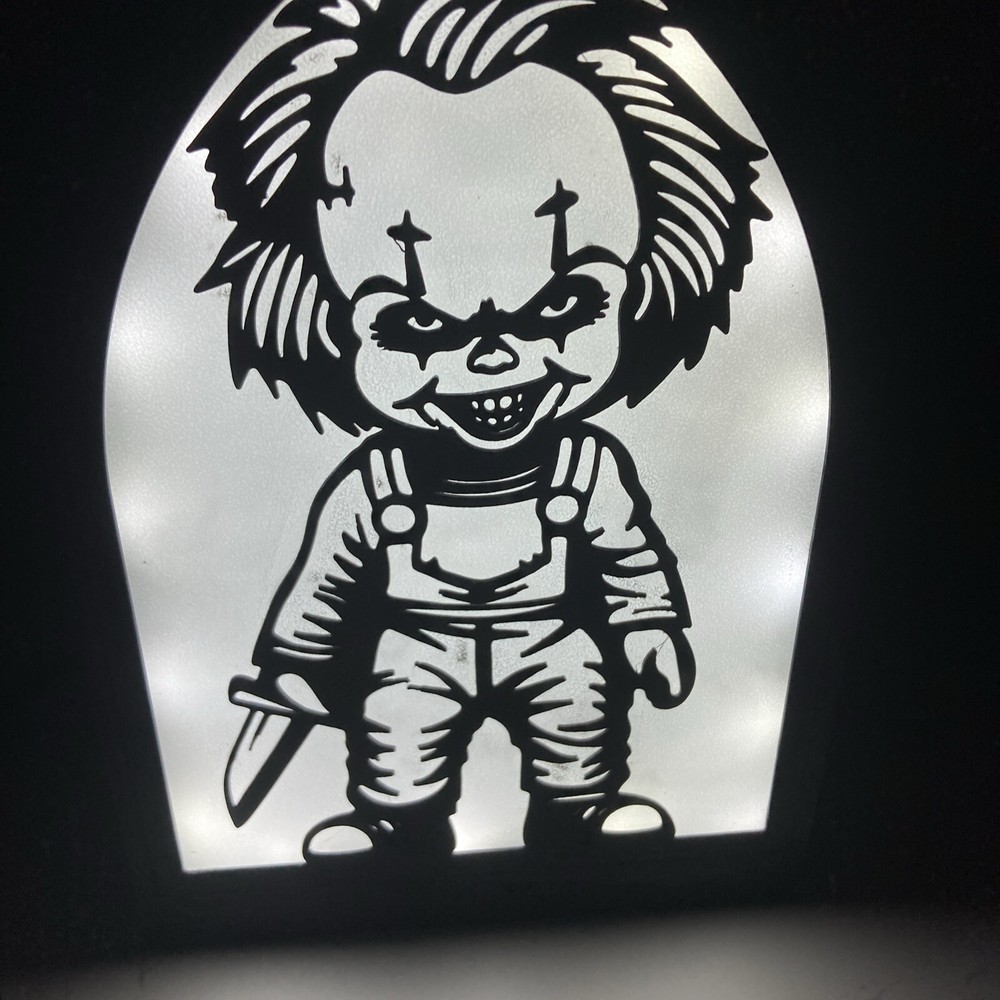 Chucky Light Up USB Box 3d Printed Halloween