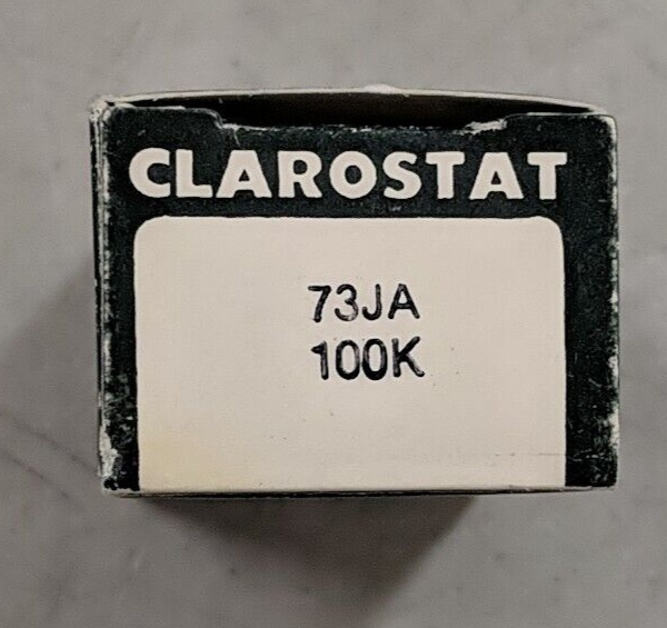 Clarostat 73JA 100K Precision Potentiometer