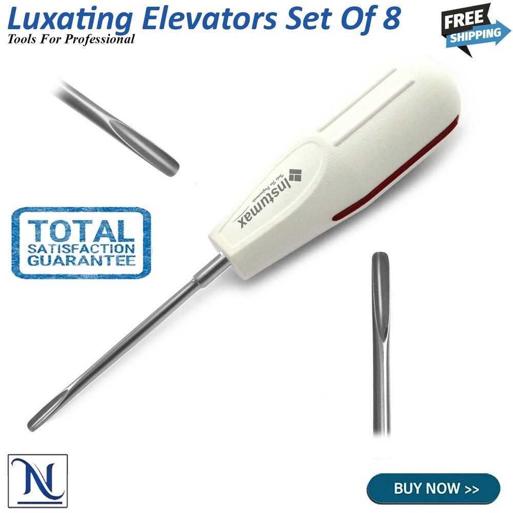 Dental Luxating Elevators PDL Periotome Luxation Root Extracting Extraction Kit