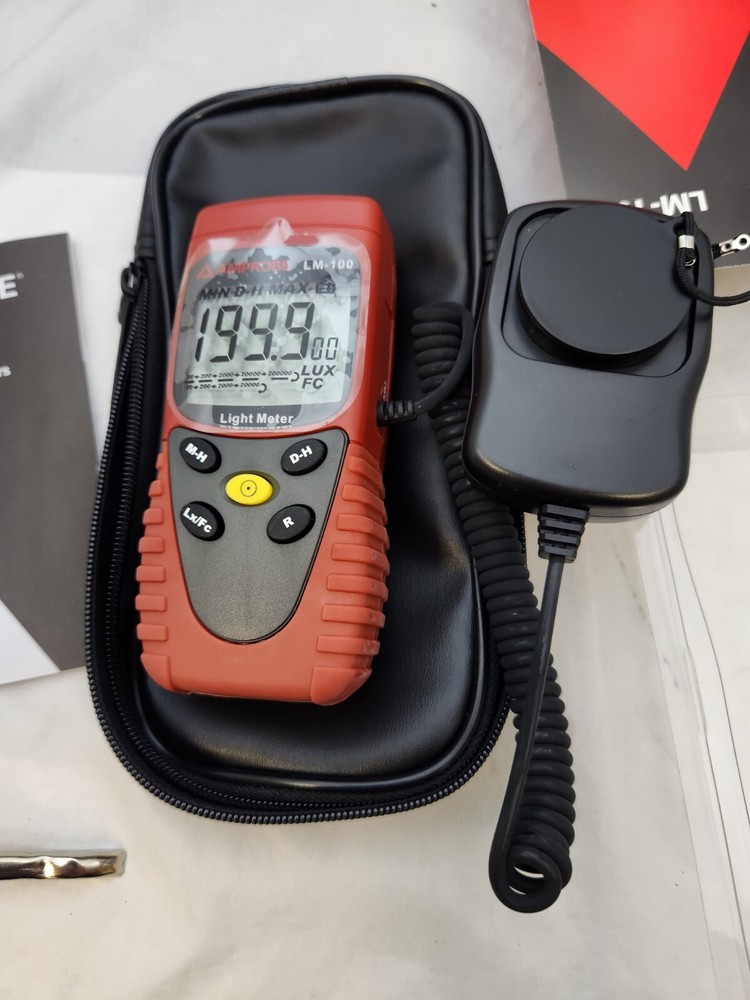 Amprobe Lm-100 Light Meter USED, PRISTINE !