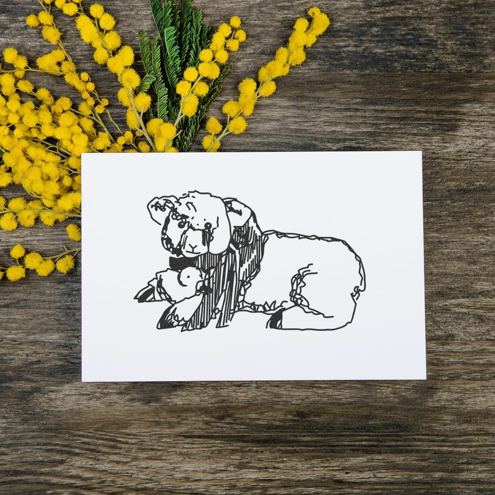 Lamb Craft Stamp