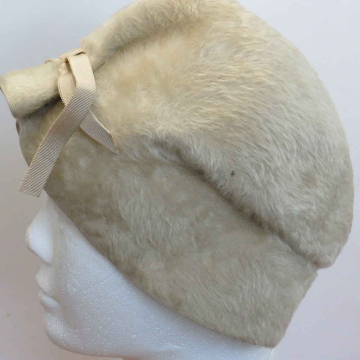 Vintage Fur Hat Mr. John Sophisticate New York Paris Imported Fur