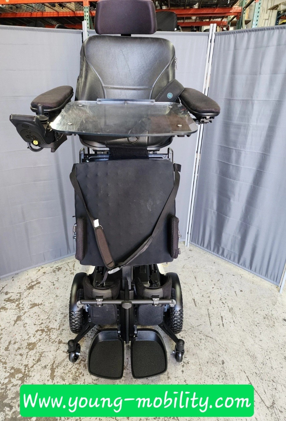 Permobil F5 VS Verical Stander 14" Seat Lift, Recline, Tilt, Leg, Lights 7.5MPH