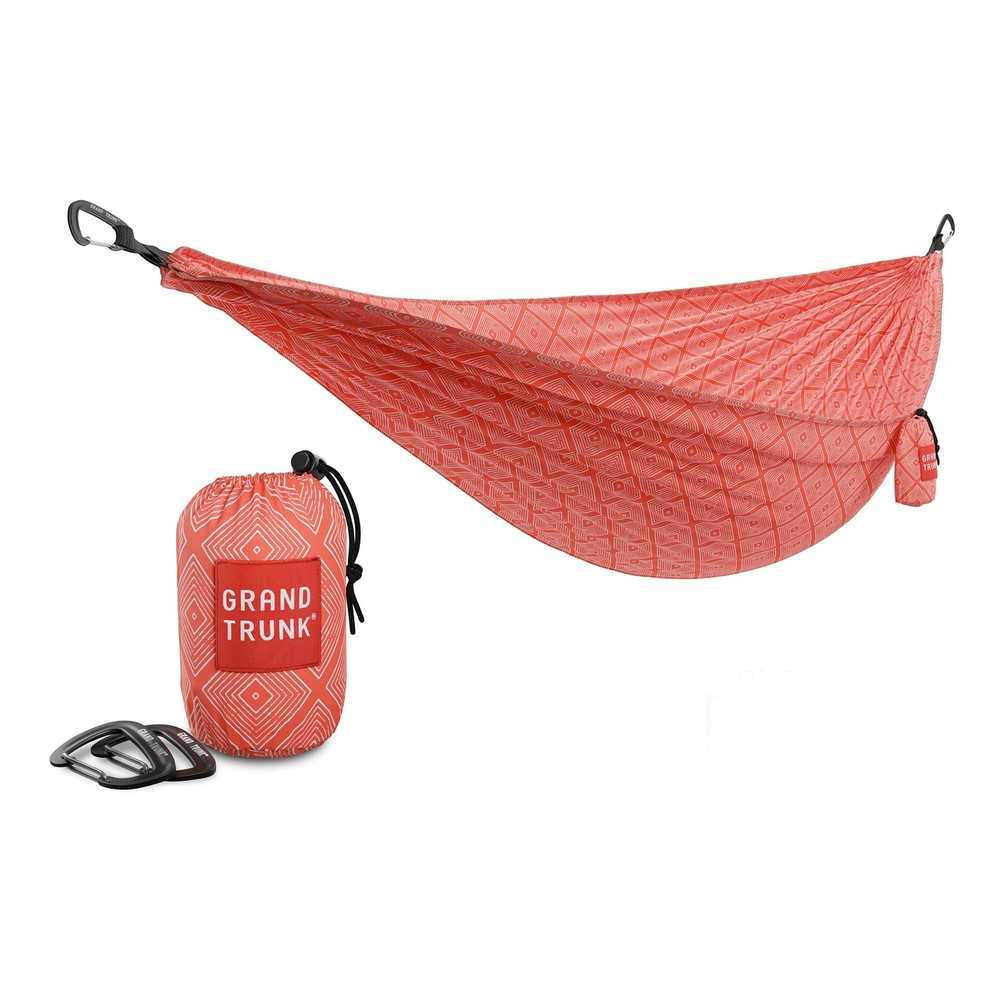 Grand Trunk TrunkTech Single Hammock | Lightweight Ripstop Nylon Red/Navy