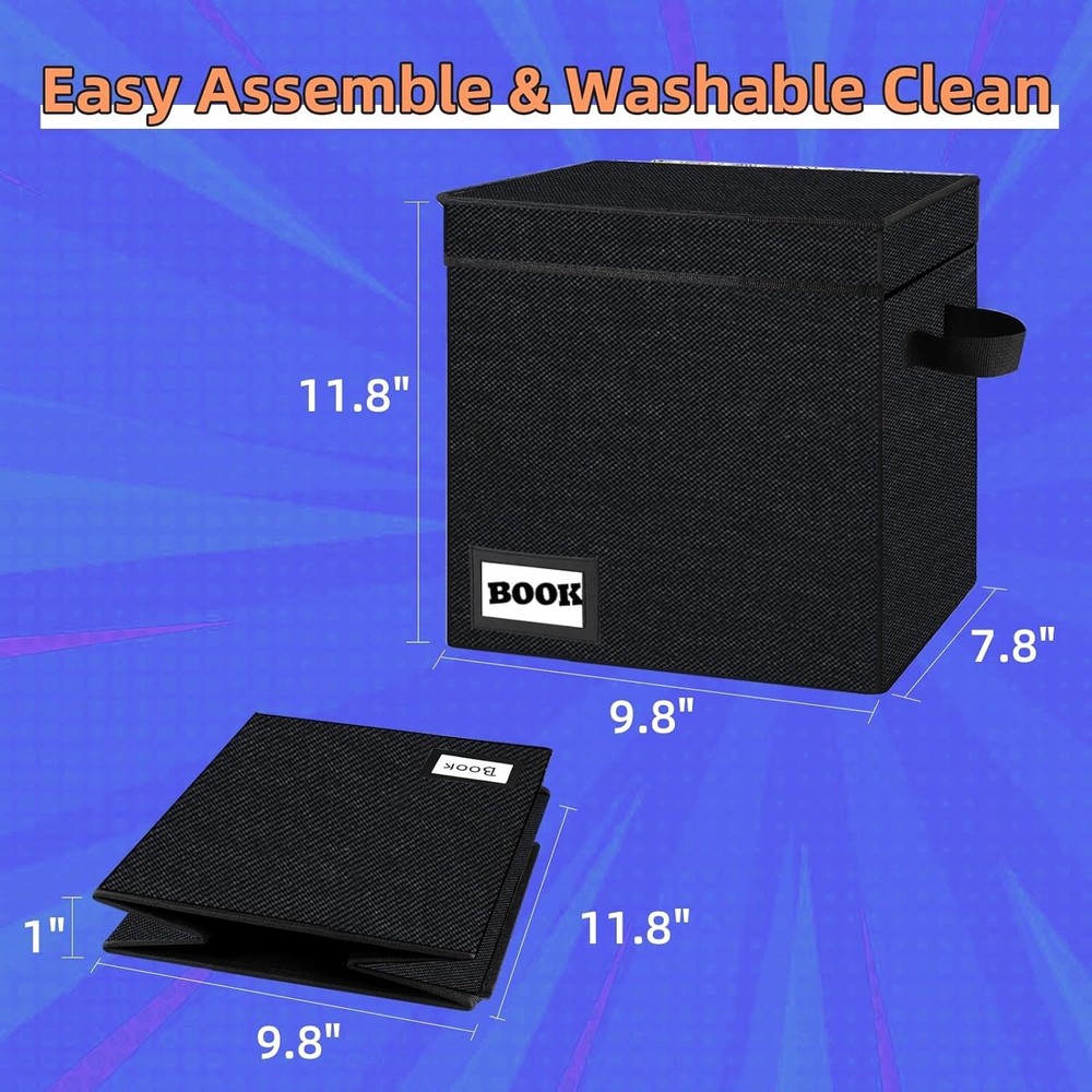 Comic Book Storage Short Box Holds 100-120 Collection Book Gift Bin Container