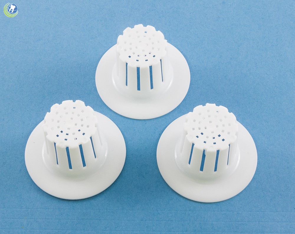 DENTAL DISPOSABLE EVACUATION STRAINER TRAPS CUSPIDOR FILTER SCREEN STANDARD 3/PK