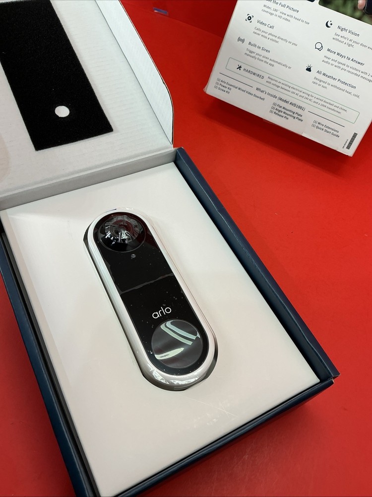 Arlo Essential Wired Video Doorbell AVD1001