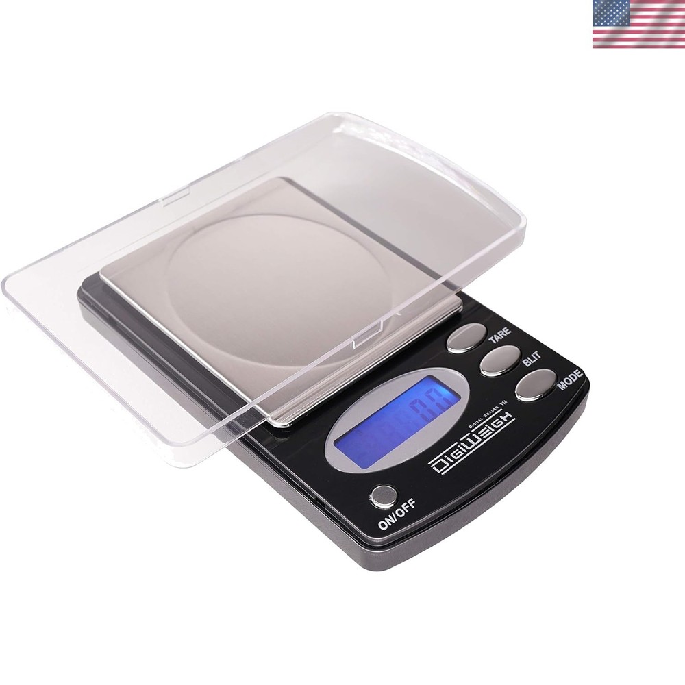 Luxury Compact 600g Digital Scale with Tare Function for Accurate Weighing