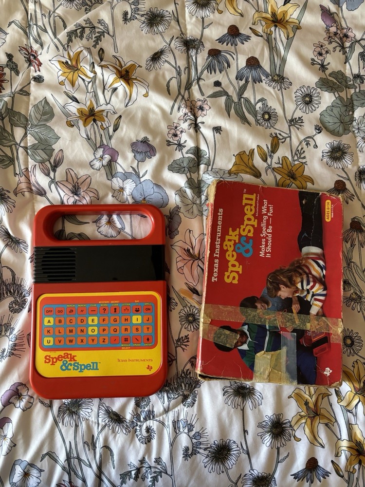 Texas Instruments Speak and Spell Handheld Electronic Vintage
