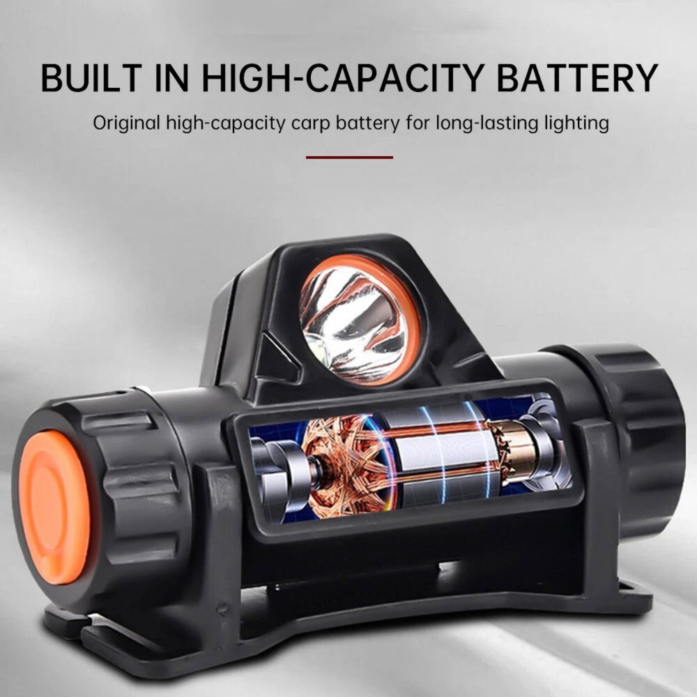 Portable Automatic Dimming Headlight For Welding Helmet USB Charging 2-Pack
