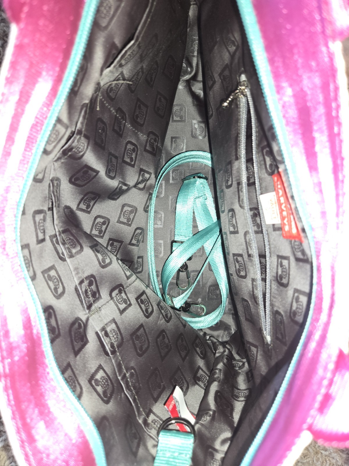 Harveys Walt Disney World Magic Kingdom 50th Map Streamline Tote New With Tags