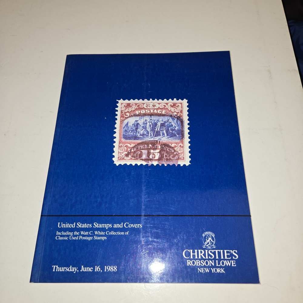 Christie;s Robson Lowe Stamp Catalog Lot (10) 1987-92 US, World Postal Philately