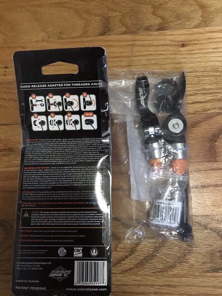 Axle Release Pro ARP01 Bike Quick 4