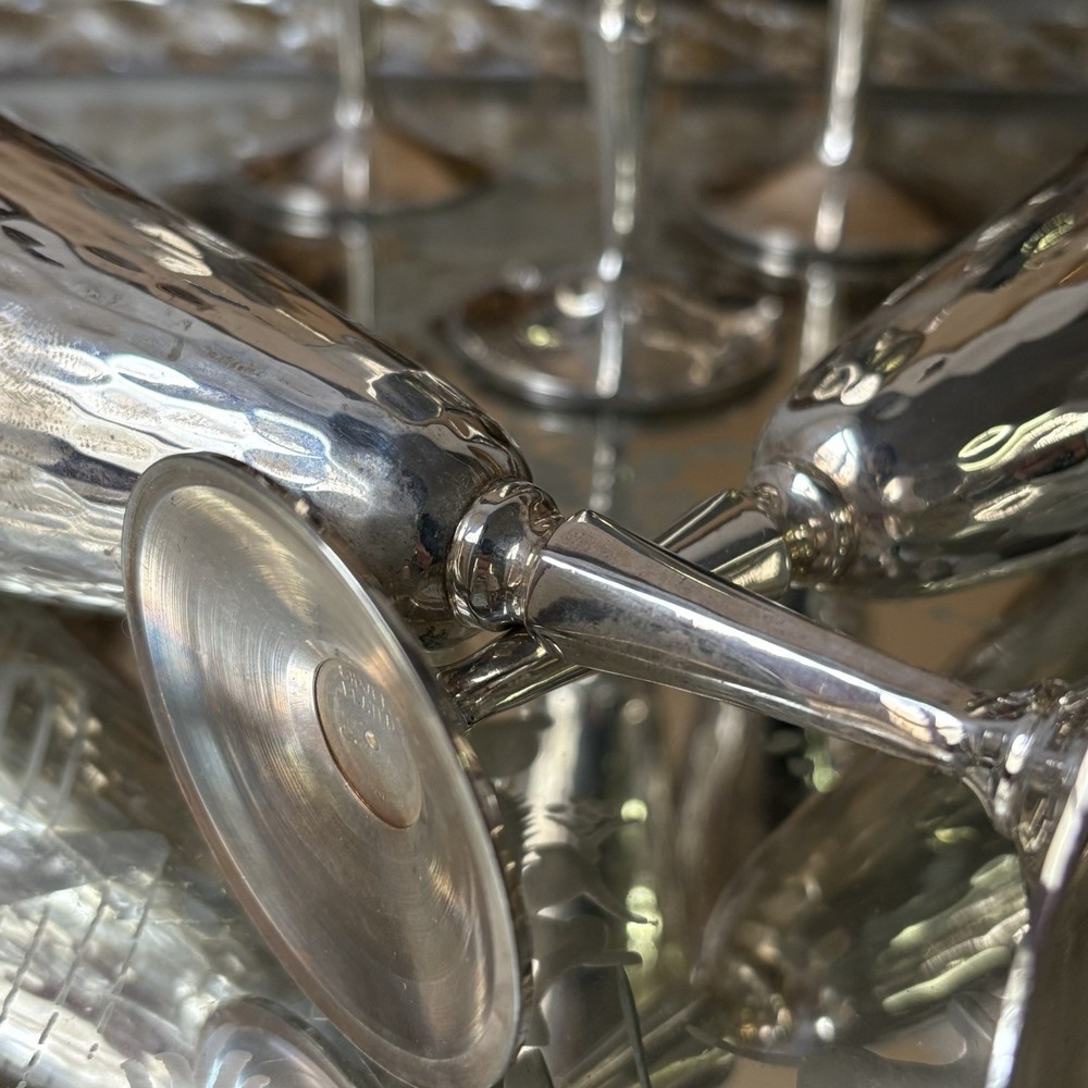 SILVER SILVER PLATED FLUTE SET GOOD CONDITION WITH BOX