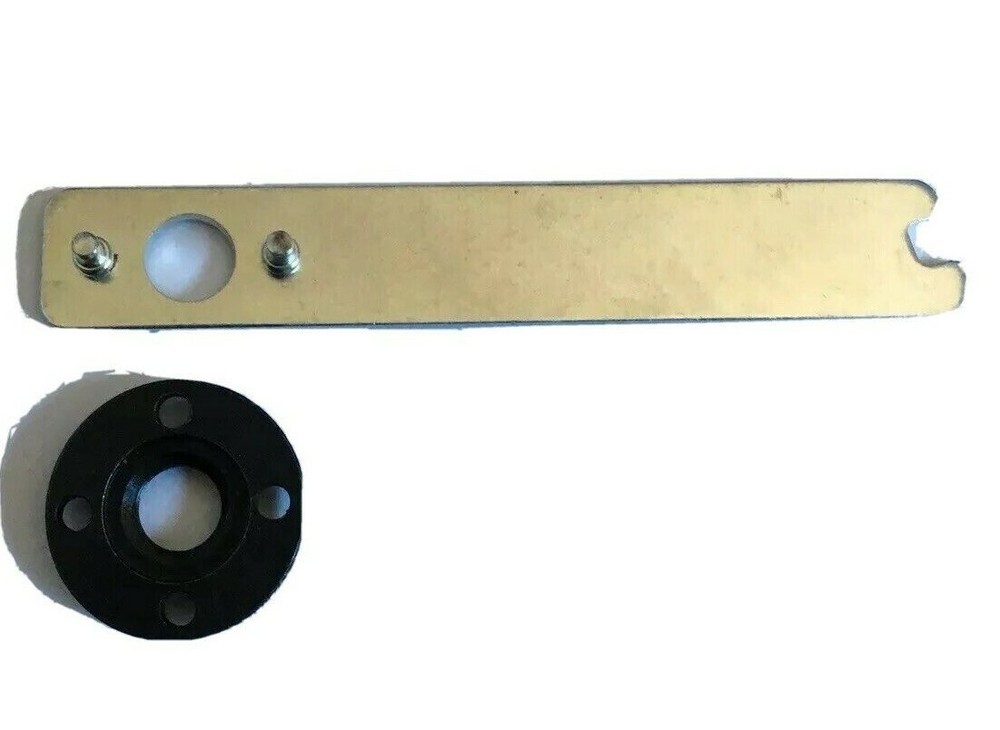Replacement Grinder Wrench and Clamp Nut 2 pcs Set ( For 5/8"-11 Angle Grinders)