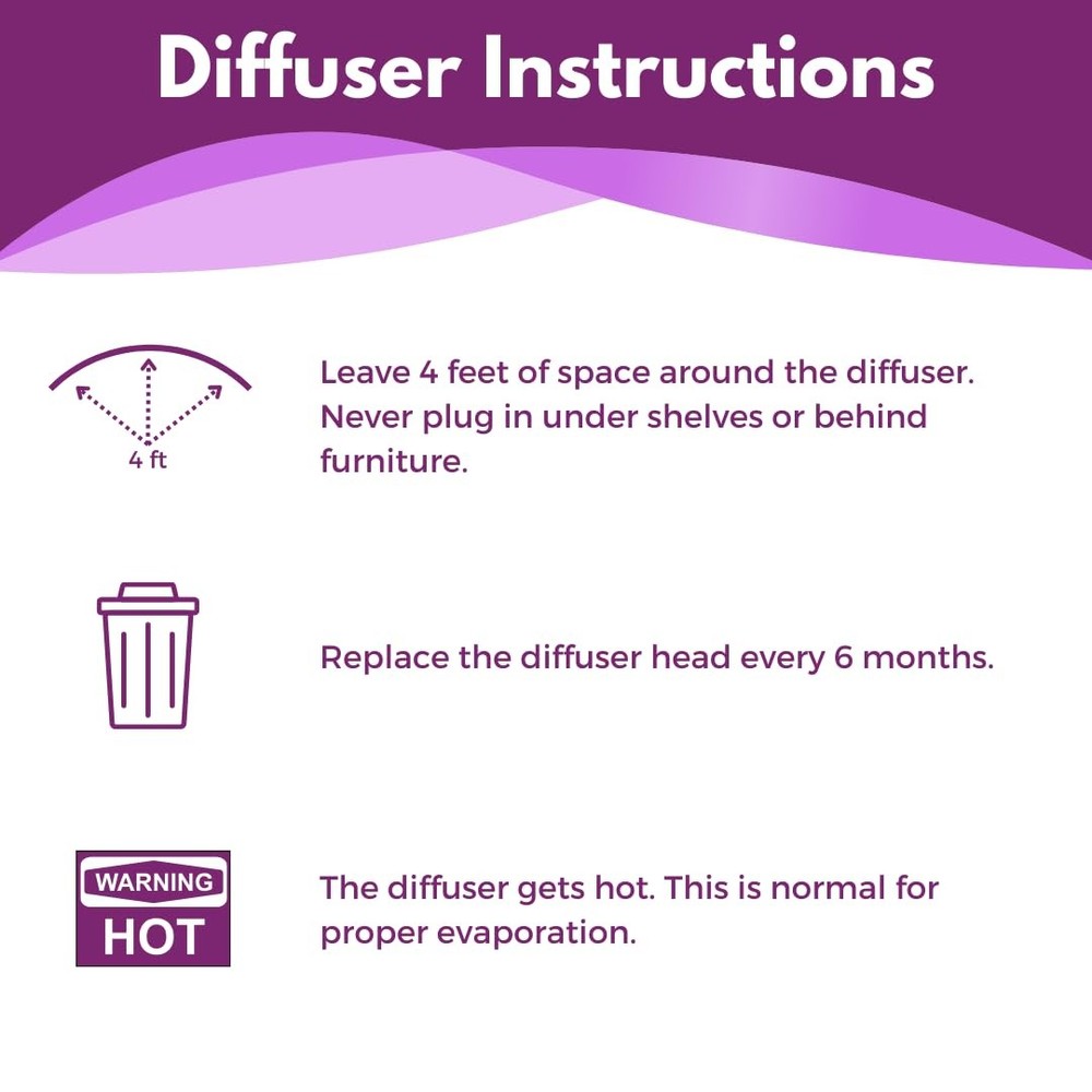 (Compatible with All Common Diffuser Heads) Cat Pheromone Diffuser Refill - 4...