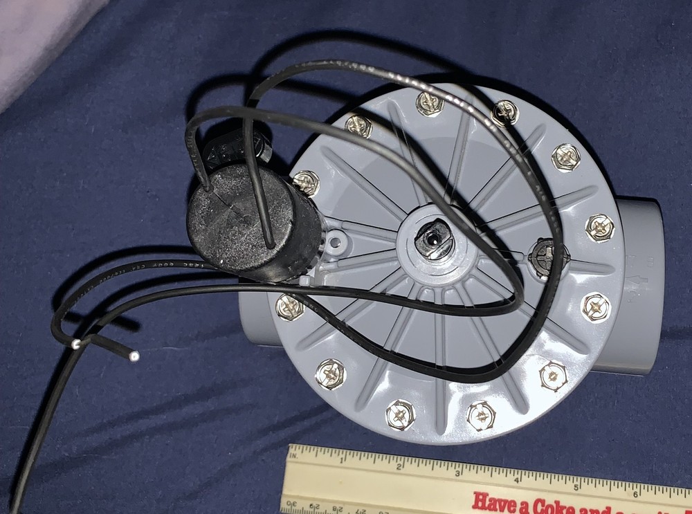 Irritrol 217B 2" Globe/Angle 24V Electric Valve with Flow Control