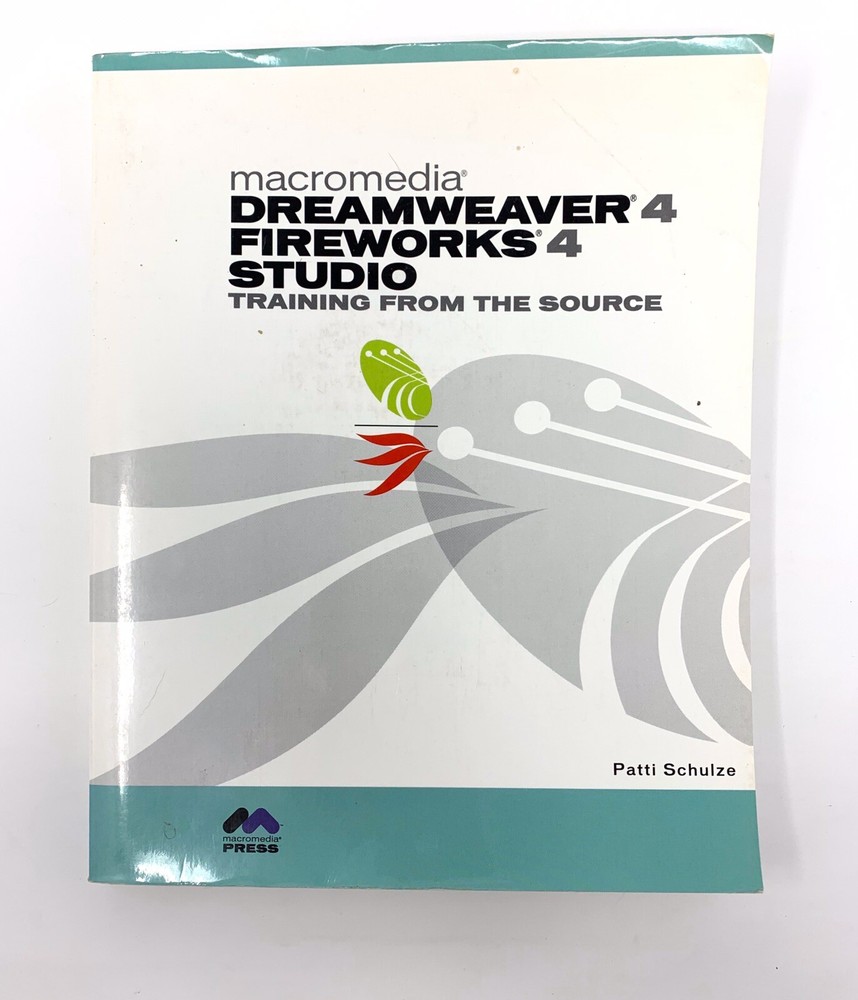 Macromedia Web Design Studio~Dreamweaver4~Fireworks4~For Mac~5 Manuals~Free Ship